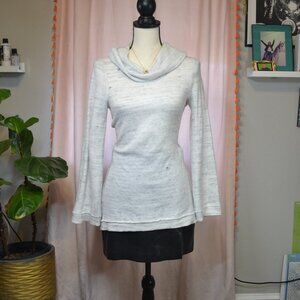 Anthropologie Maeve Risa Hacci Tunic Cowl Neck Sweater Sz. XS